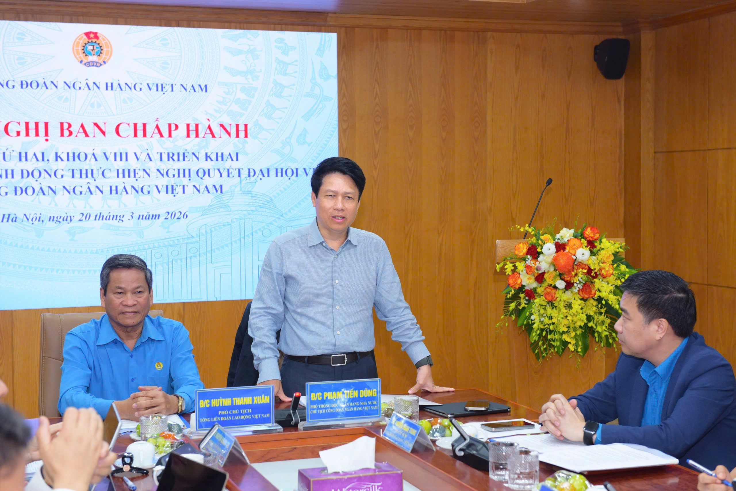 20.3 2 Hội nghị Ban Chấp hành Công đoàn Ngân hàng Việt Nam lần thứ Hai, khóa VIII, nhiệm kỳ 2025 – 2030.jpg